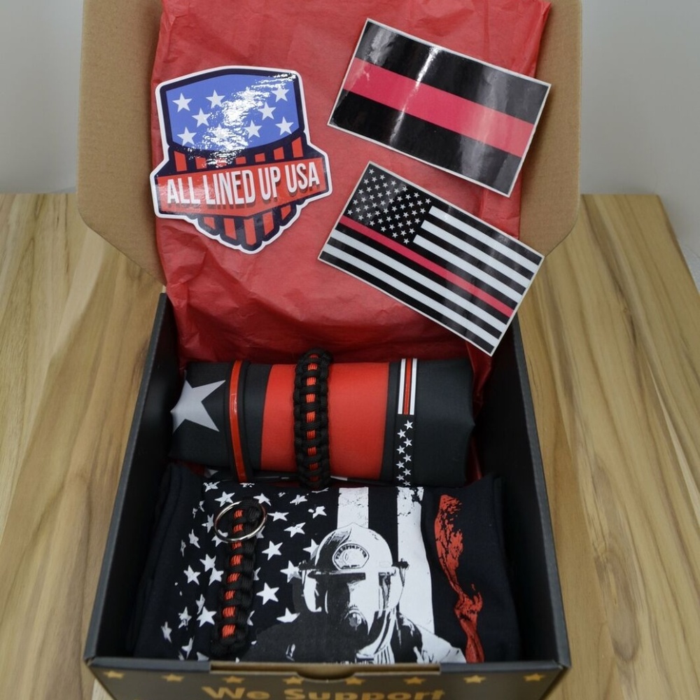 We Support Firefighters Gift Box